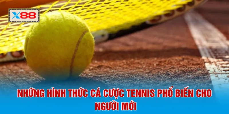 Những hình thức cá cược tennis phổ biến cho người mới