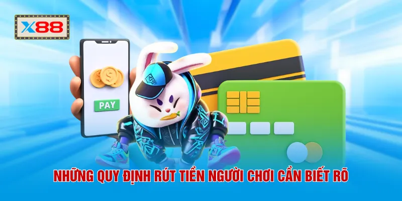 Những quy định rút tiền người chơi cần biết rõ