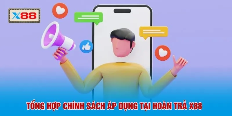 Tổng hợp chính sách áp dụng tại hoàn trả X88